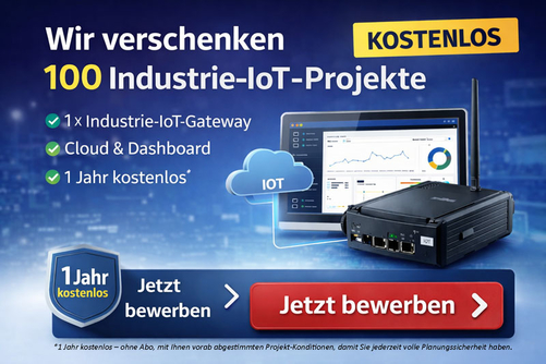 Wir verschenken 100 IoT-Projekte Wir verschenken 100 IoT-Projekte